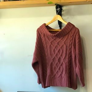 J.O.A. Dusty Pink Sweater Sz M